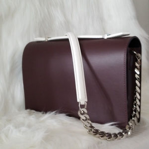 Calvin Klein 205W39NYC Leather Handbag, EUC